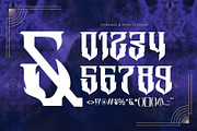 Westa Gothic - Blackletter Font, a Blackletter Font by Nirmana Visual (Thumbnail 9 of 11)