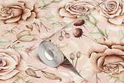 Watercolor Boho Fall Dusty Rose Set, a Decorative Illustration by Carol Lozove (Thumbnail 61 of 74)