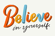 Procreate Brushes Lettering Variety, a Brush Add-On by Mila Garret (Thumbnail 2 of 6)