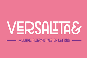 Versalita& - Font