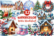 Cozy Winter Wonderland Collection, an Illustration by Dream Creation (Thumbnail 1 of 7)