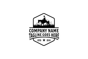 Vintage Cowboy Logo