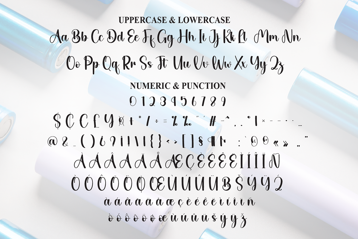 Batteries | Script Font, a Handwritten Font by Scratchones (Photo 7 of 9)