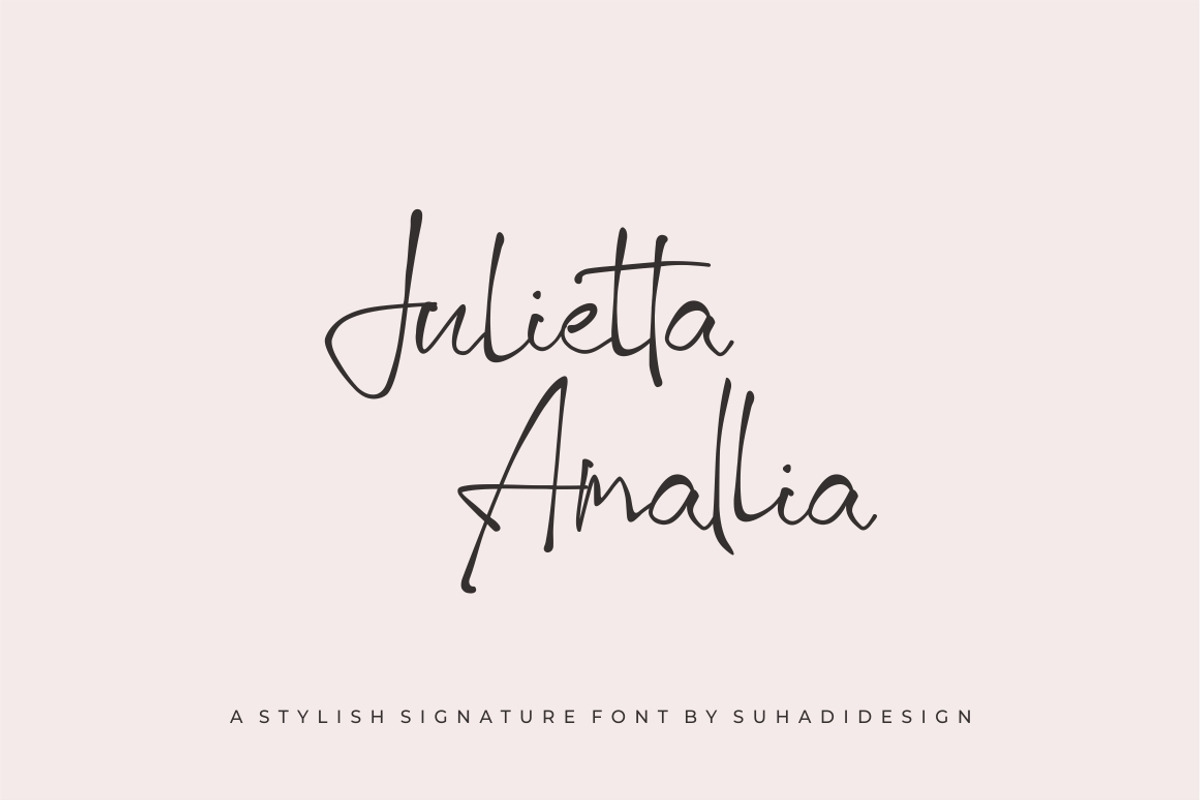 Callietta Handwritten Script Font, a Script Font by suhadidesign (Photo 4 of 8)