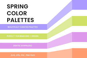 Spring Color Palettes, a Palette Add-On by Ellen Carty Design