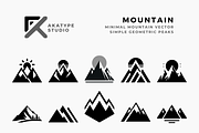 Mountain Icon, an Icon by Akatype Studio (Thumbnail 1 of 3)