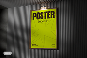 Interior Poster Mockup, an Advertising Mockup by Fourshape (Thumbnail 5 of 6)