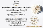 Winter Garden, a Script Font by Larin Type Co. (Thumbnail 8 of 9)