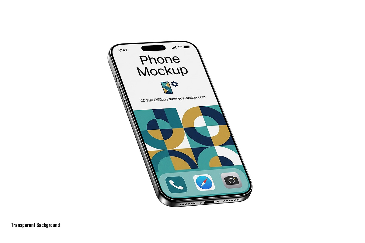 iPhone 16 Pro Mockup, an iPhone Mockup by pixelmock (Photo 11 of 25)