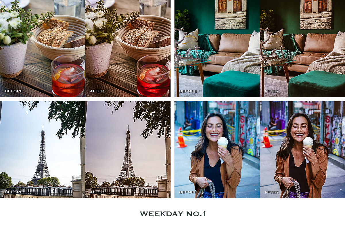 Weekday Lightroom Mobile Presets, a Preset Add-On by VEER (Photo 9 of 18)