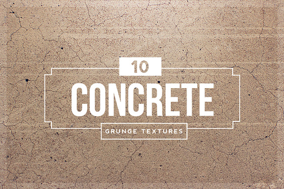 10 Concrete Grunge Textures preview 4
