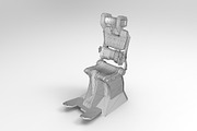 Pilot Seat, an Environmental 3D Model by obeyart (Thumbnail 5 of 7)