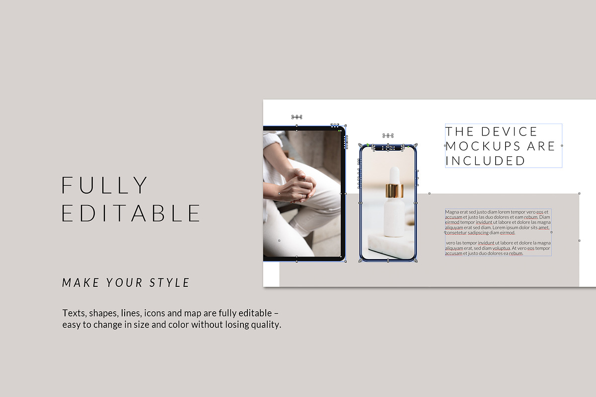 Keynote Bundle Feminine Templates, a Presentation Template by AgataCreate (Photo 13 of 14)