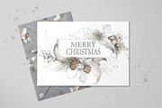 Christmas Watercolor Clipart, a Decorative Illustration by LenArt (Thumbnail 17 of 17)