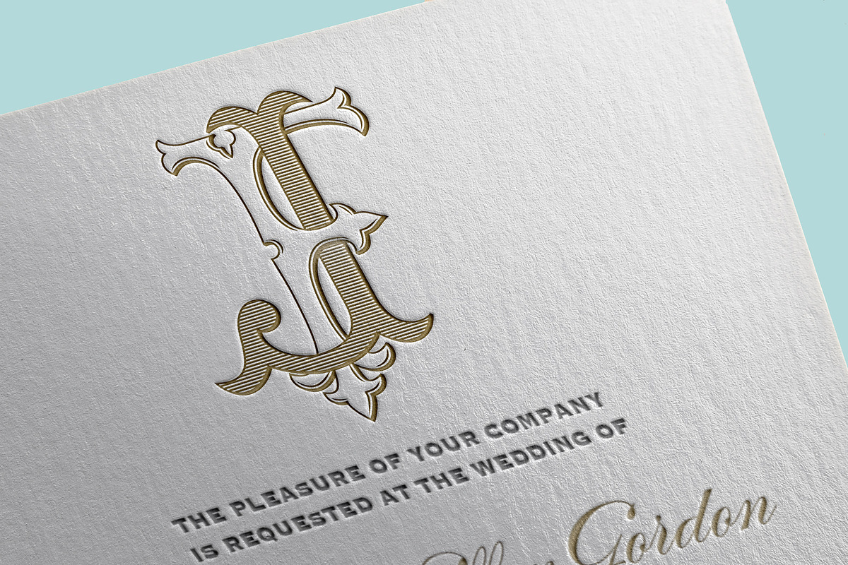 FJ Monogram JF Monogram, a Branding & Logo Template by Shuler Studio (Photo 4 of 6)