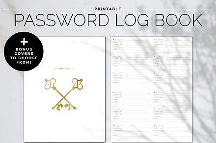 PRINTABLE: Password Keeper