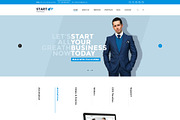 Startup | Basic Business PSD Website, a Websites & App Template by Milo Studio (Thumbnail 2 of 13)