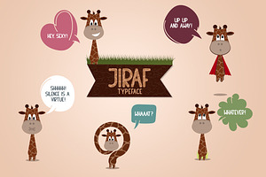 Jiraf Typeface