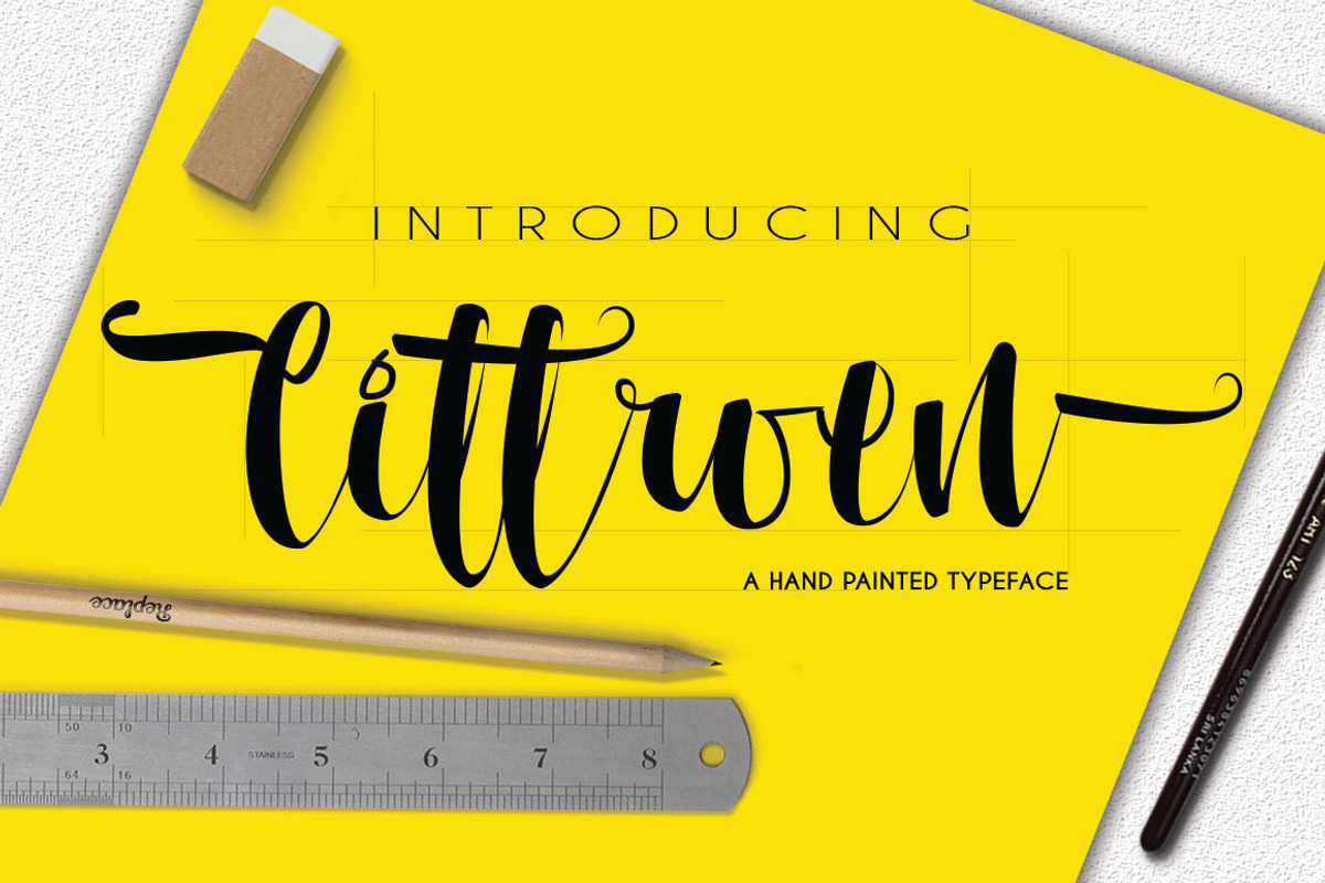 Cittroen Typeface