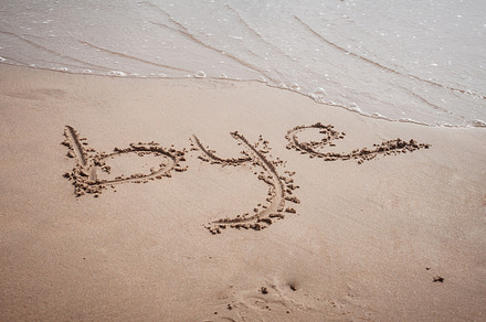 Bye written on sand featuring background, beach, and bye