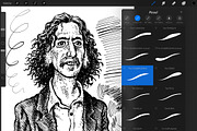 600+ Brushes Procreate BIG PACK, a Brush Add-On by Georg's Procreate Brushes (Thumbnail 38 of 115)