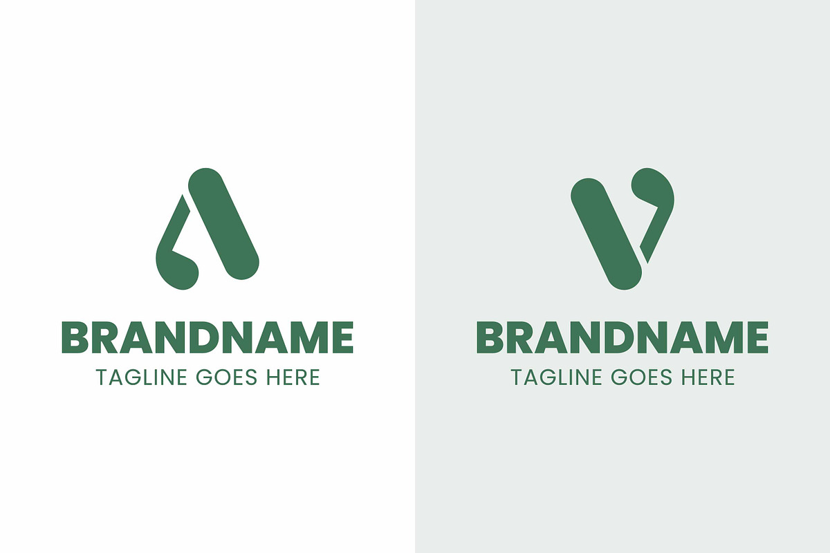 Letter A or V Golf Club Simple Logo, a Branding & Logo Template by Pray Art Design Studio (Photo 1 of 2)