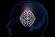Modern Brain Mental Health Logo, a Branding & Logo Template by Luxury Logos (Thumbnail 2 of 4)