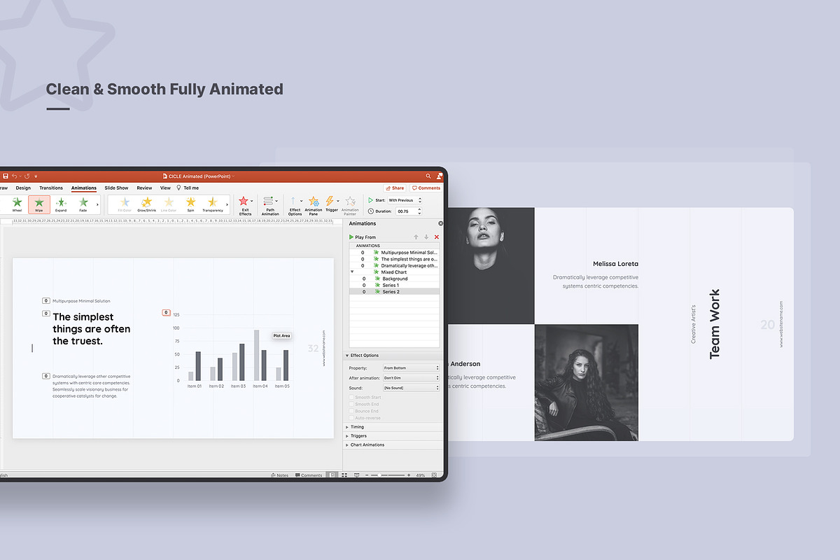 CICLE - Minimal Presentation, a Presentation Template by SimpleSmart (Photo 4 of 7)