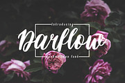 Darflow Handwritten Script, a Script Font by Mr.Typeman (Thumbnail 1 of 7)