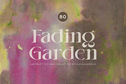 FADING GARDEN abstract ink textures, a Texture Graphic by alenaganzhela (Thumbnail 1 of 11)