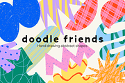 Doodle friends, an Object Graphic by Camille Natton (Thumbnail 1 of 5)
