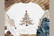 Christmas Tree With Lights PNG, an Illustration by Sublimation Artist (Thumbnail 7 of 9)