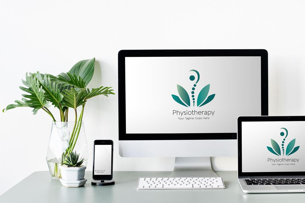 Spine Lotus Wellness Logo, a Branding & Logo Template by YUDesignStore (Photo 5 of 10)