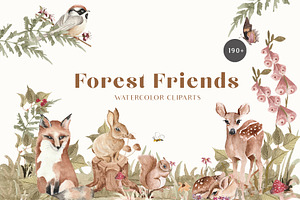 Forest Animals- Woodland Set