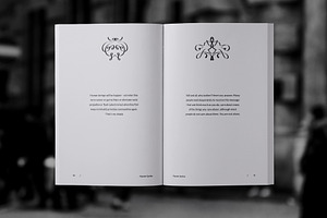 Simple Quotes Book Template