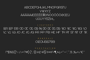 Kavo Inline 3 Fonts 6 Logos