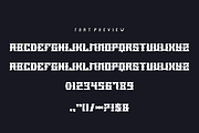 Rocksad - Font, a Sans Serif Font by artchiles_design (Thumbnail 4 of 5)