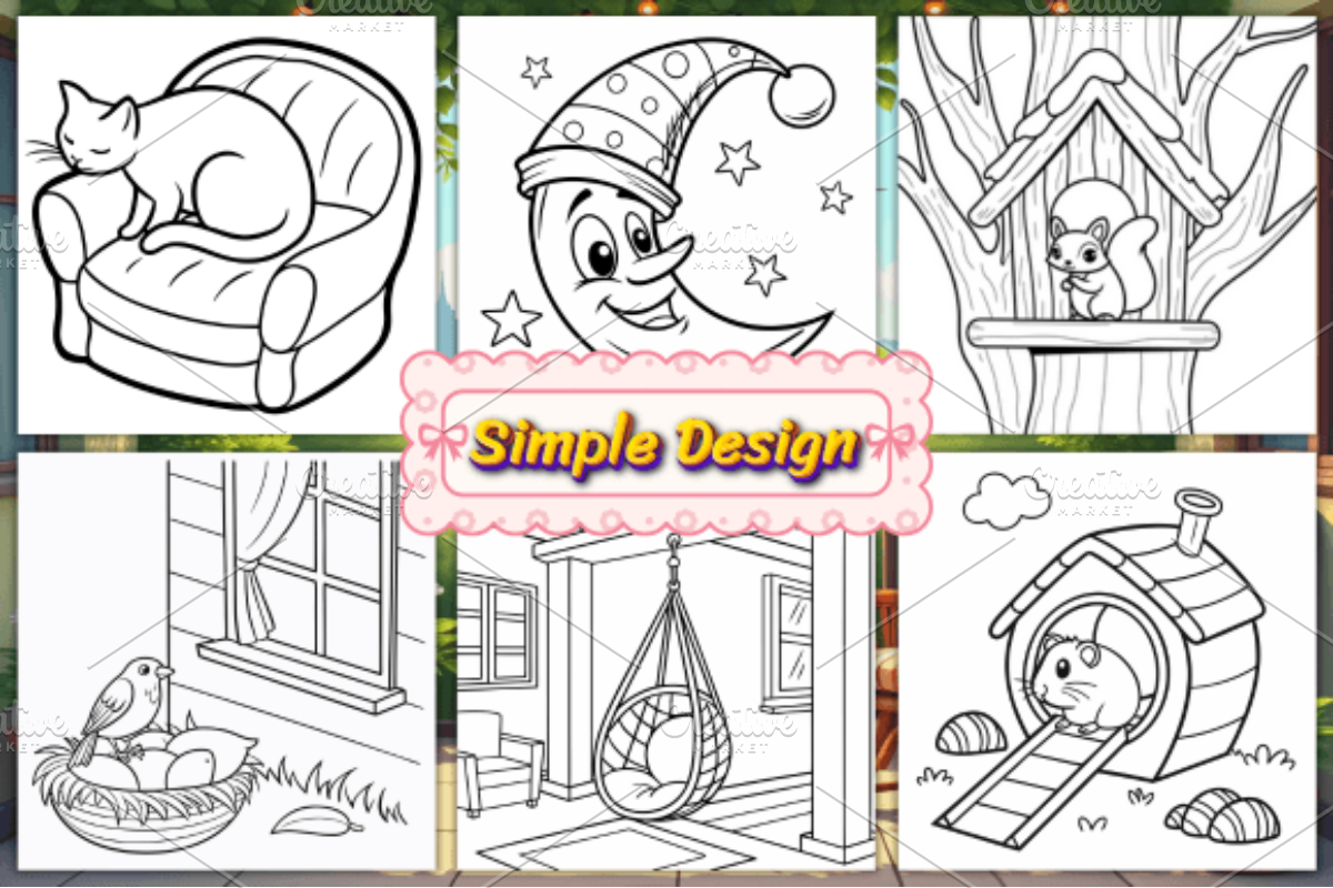 Bold and Easy Comfy Days, an Animal Illustration by Ink Gallery (Photo 3 of 4)