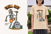 Skull life 15 vector illustrations, a Person Illustration by gunaonedesign (Thumbnail 6 of 10)