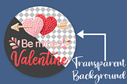 Be Mine Valentine PNG, Valentine PNG, an Illustration by Canvas Craft (Thumbnail 2 of 7)