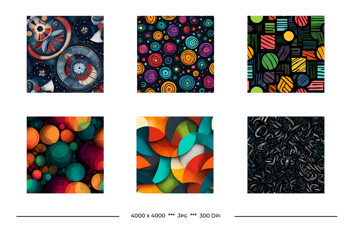 Abstract Pattern Bundle, a Pattern Graphic by karenfoleyphoto (Photo 3 of 9)