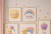 Kawaii Celestial Crochet Clipart, a Decorative Illustration by HeavensStar (Thumbnail 6 of 6)