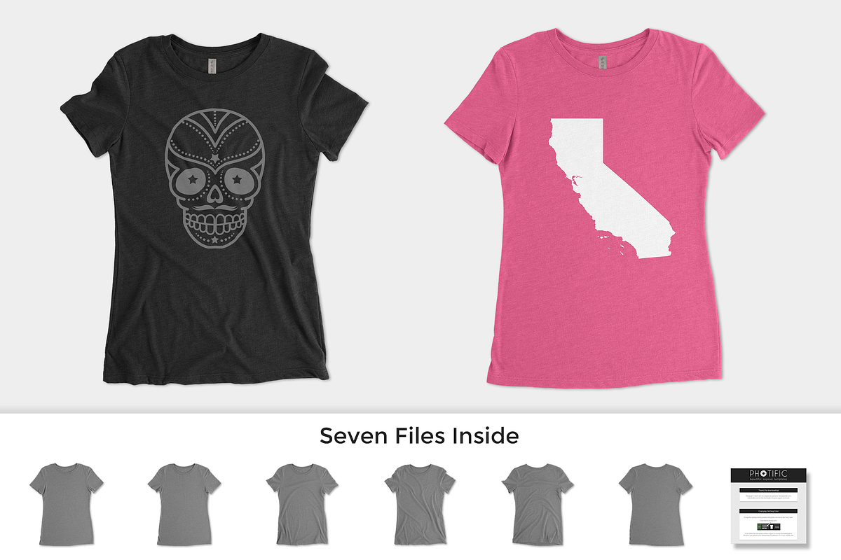 Next Level 6710 Mockups, a Shirt Mockup by Photific (Photo 4 of 6)