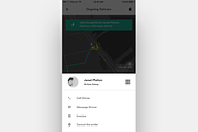 Complete iOS ui kit for delivery app, an UI Kit Template by Divanraj (Thumbnail 13 of 29)