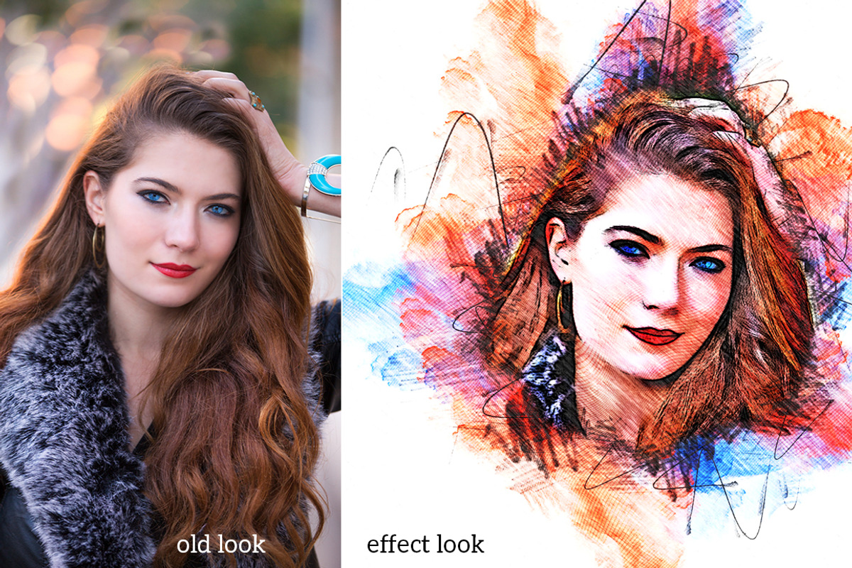 Modern Pencil Sketch PS Action, an Action Add-On by MRI STUDIO (Photo 15 of 31)