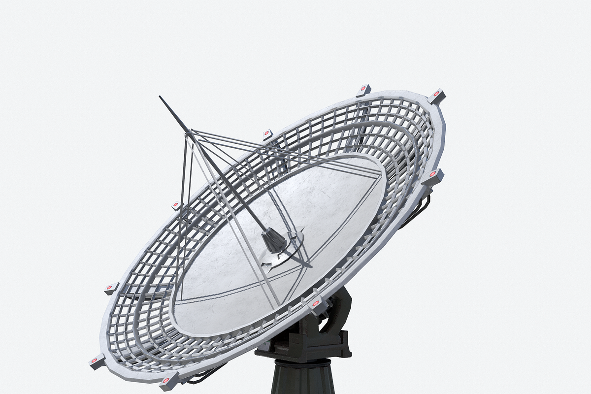 Huge Satellite Dish, an Object 3D Model by Daniel Mikulik (Photo 9 of 20)