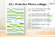 24x36 Photo Collage - Canva Template, a Templates & Theme by Adalin Shop (Thumbnail 3 of 4)