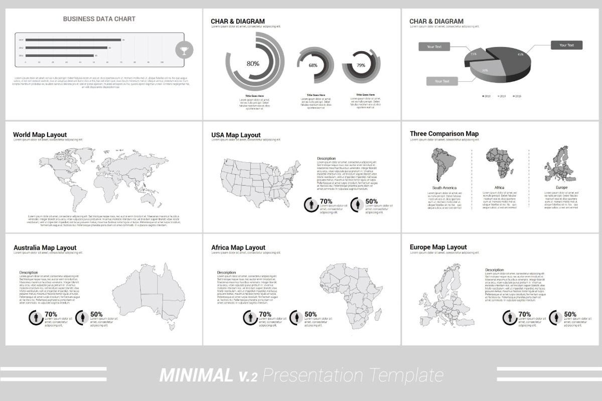 Minimal v.2 Powerpoint Template, a Presentation Template by Presentation Official (Photo 9 of 11)