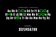 Hallogty - Bold Sports Car Font, a Sans Serif Font by QR Design Studio (Thumbnail 9 of 15)