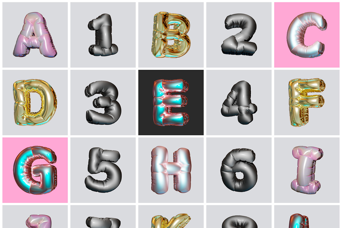 Warm - 3D Font, a Graphic by Alina Sh (Photo 2 of 9)